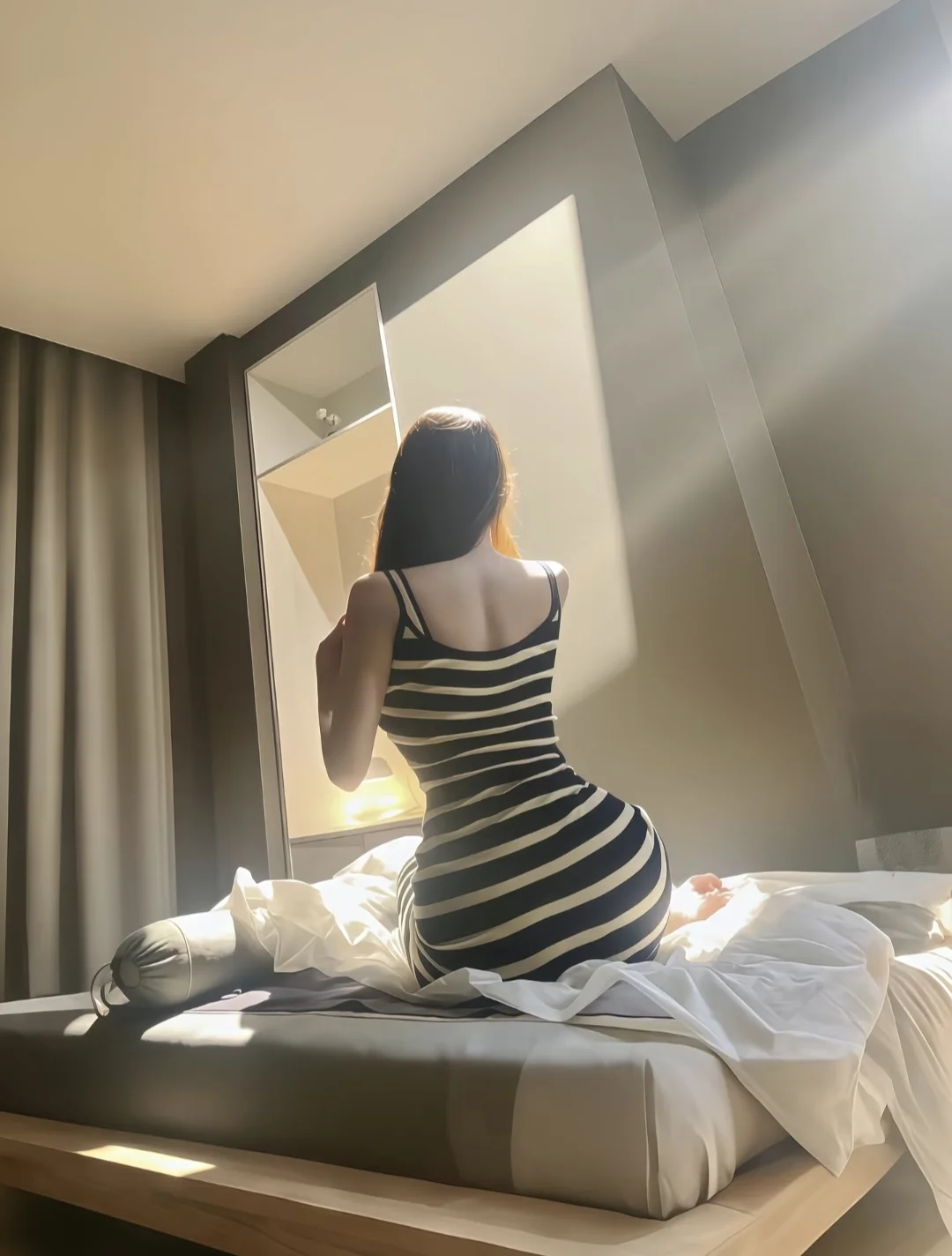 我也拍到了光的形状✨