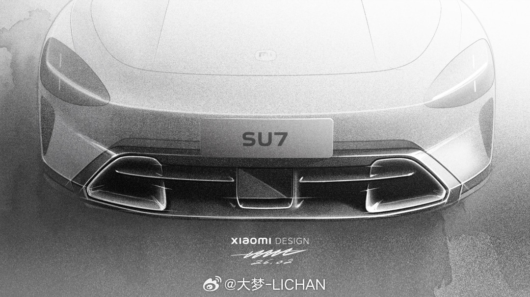 看一下新一代SU7的设计手稿吧，就是赏心悦目～外观我的排序就是：靛石绿＞卡布里蓝