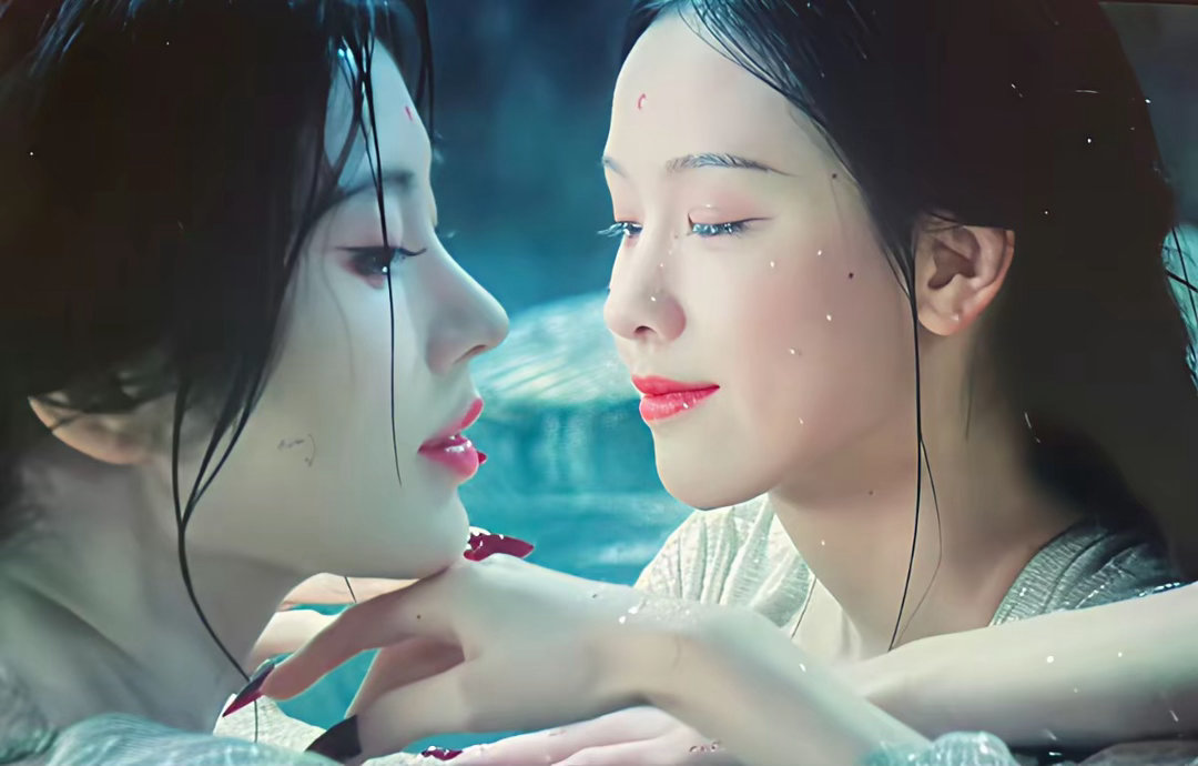 有网友说陈都灵的侧脸确实不如鞠婧祎。