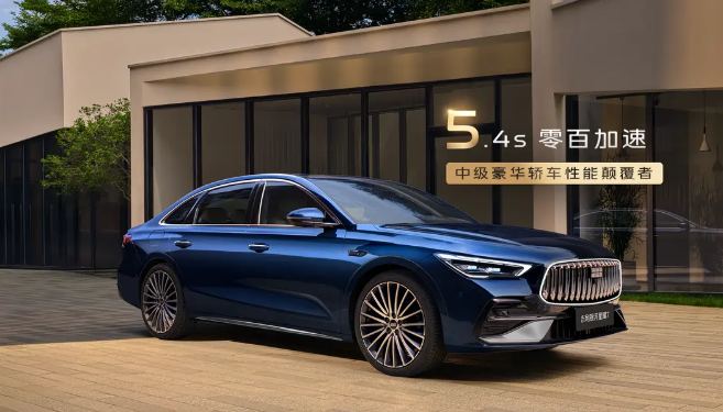 搭载千里浩瀚辅助驾驶H3方案，5.4秒破百+四驱吉利银河星耀7官图外观来看，吉