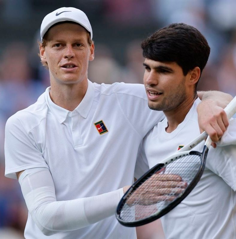 辛纳首夺印第安维尔斯冠军双子星有多么的恐怖😱，2024赛季开始，辛纳和阿尔卡