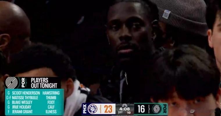 开拓者内讧升级！格兰特和霍勒迪均不打球了！逼迫斯普利特改变战术打法！开拓者球队