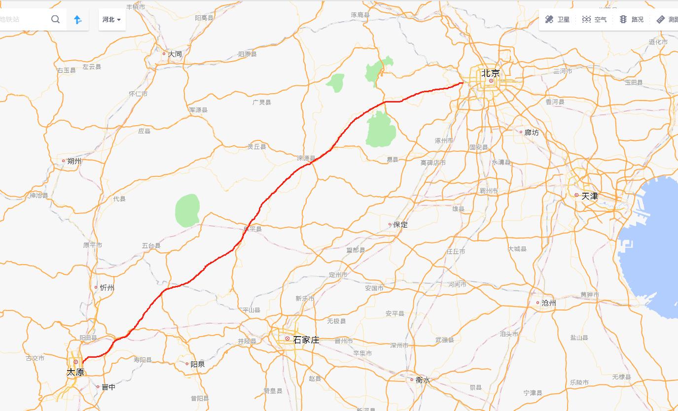 北京太原之间，为何没有直达高速？这真是一个令人费解的问题。两地地理位