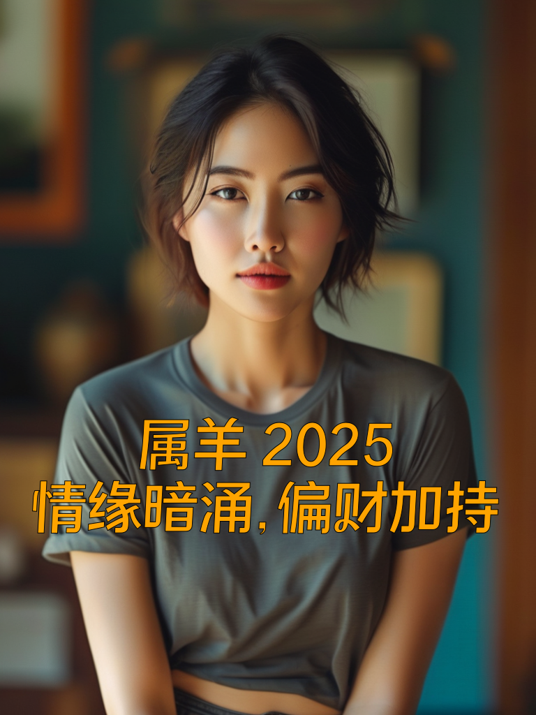属羊2025：情缘暗涌，偏财加持