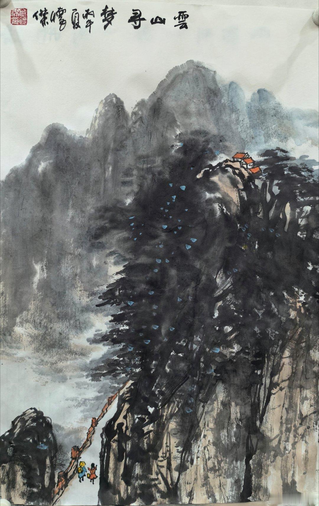 绘画绘画一幅好的中国画，不仅要看笔墨效果的灵动感，更要看作者的思想和画的意境。