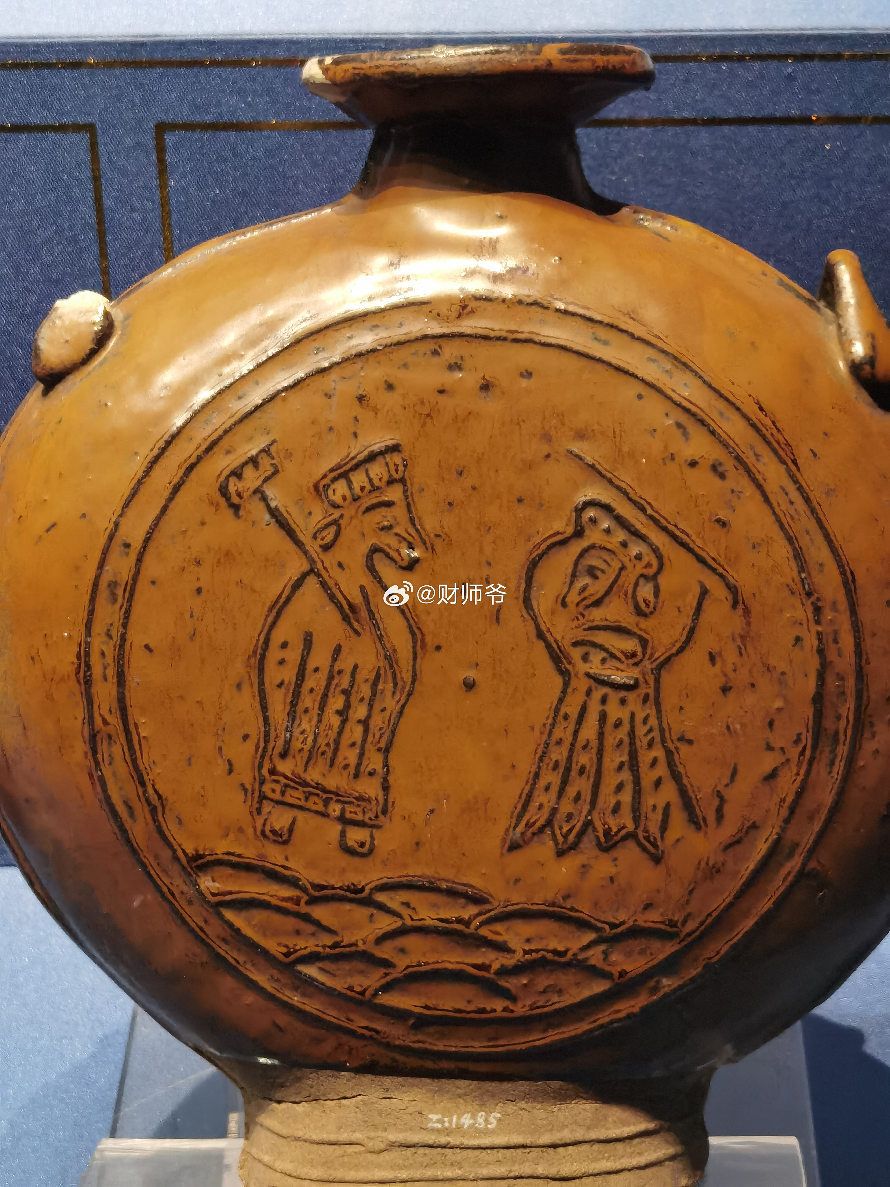 沈阳博物馆的这件“明朝卡通画”不火没道理啊！！[捂脸哭]这猪八戒和孙猴子，寥寥几笔