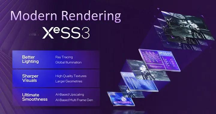 Intel Arc显卡帧率提升！XeSS 3多帧生成技术重磅上线