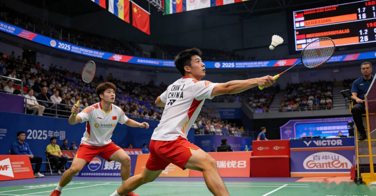 梁王组合总决赛首胜2025年12月18日，2025年世界羽联年终总