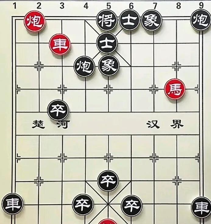 这棋就是考验你是专业棋手还是业余的棋手了，在实战中经常碰到类似的棋型，但就不知道