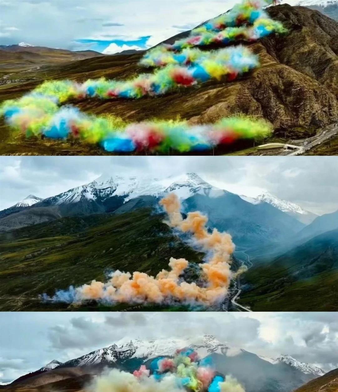 烟花艺术家蔡国强，捅了大娄子！世界真是个巨大的草台班子，放火烧山牢底坐穿的道理