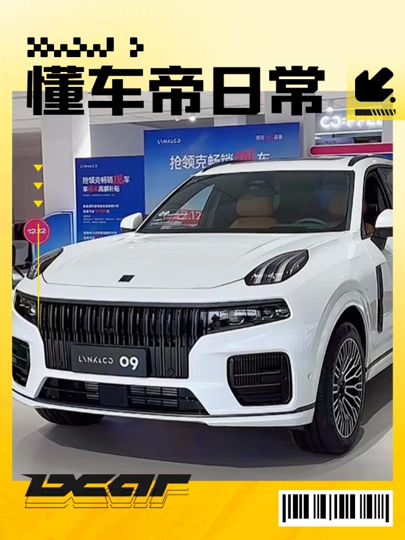 领克09燃油版从刚上市落地30+到现在只要20出头就可以开走。短短三四年降价这么