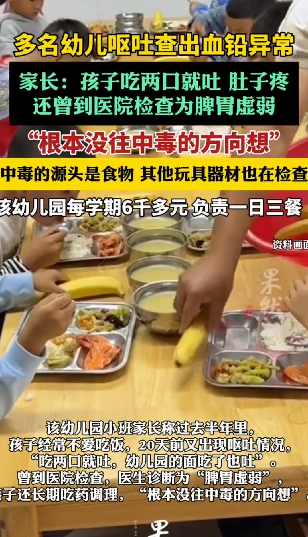 违规用添加剂致血铅异常的幼儿园是天水的高端私立幼儿园，成立于2022年，一年