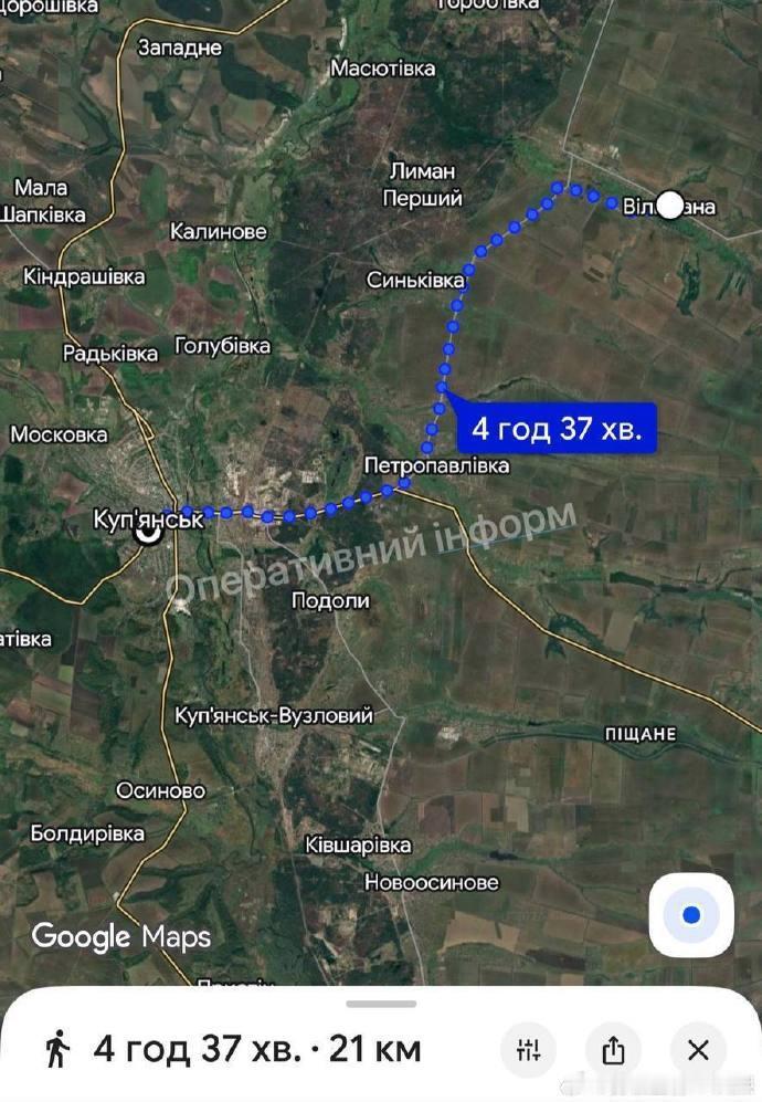 据媒体报道，日前乌军抱怨说俄军又一次利用了库皮扬斯克附近的一条输油管道登陆点。