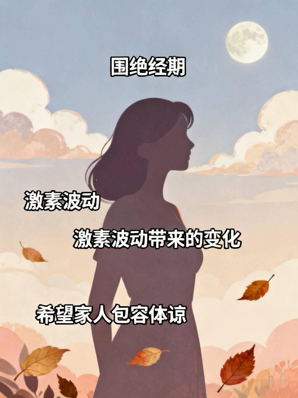 我感觉自己已经迈入围绝经期了。明明已经入秋，可我动不动就浑身出汗，稍微动一动