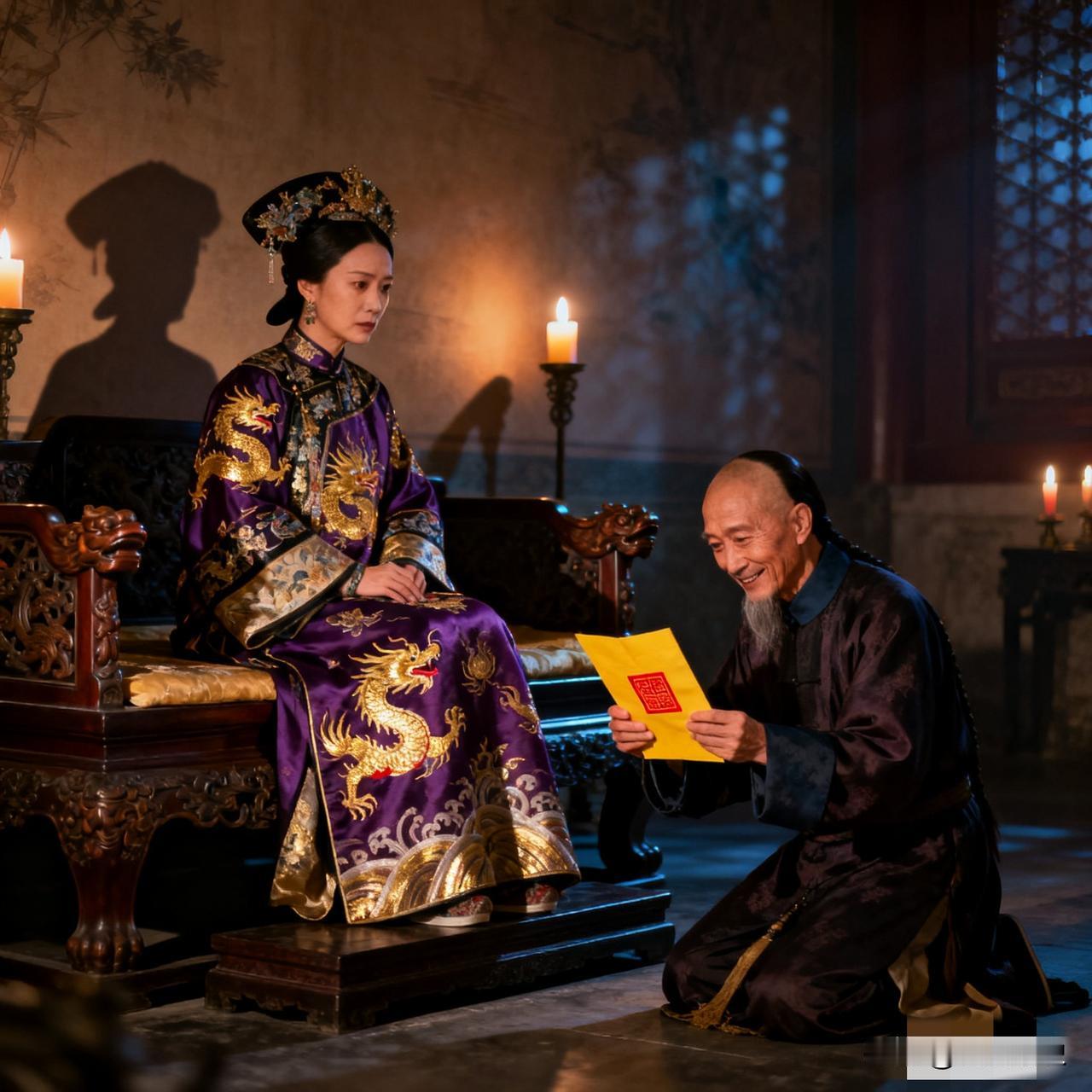 慈禧赐李莲英鹤顶红，饮前他问：太后，奴才伺候您39年，为何非要奴才死？慈禧递上光