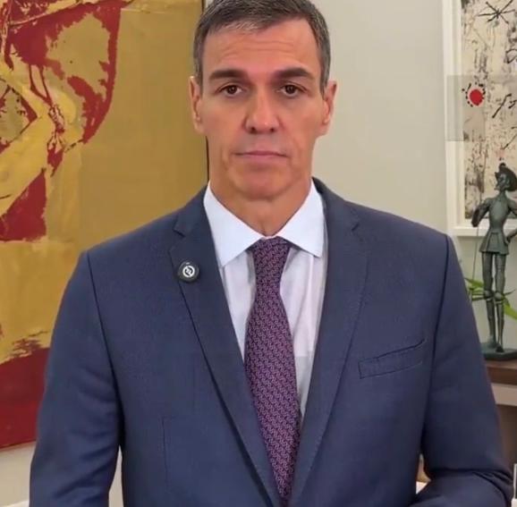 【西班牙因有以色列参赛而宣布退出赛事】据外媒消息，西班牙首相桑切斯表示西班牙国家