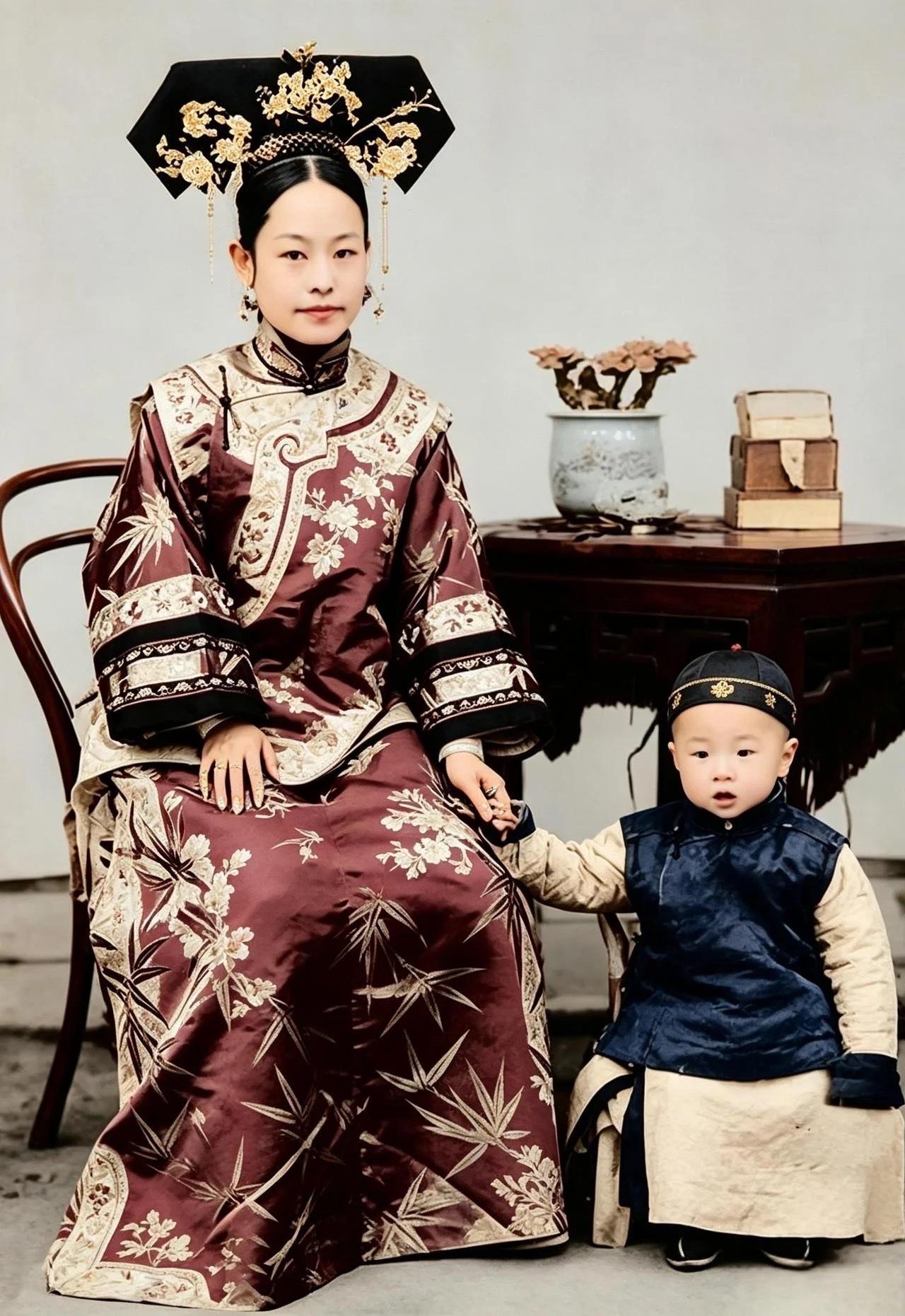 隆裕三姐妹：长得最美嫁得最差，相貌平平反而成了大清皇后晚清叶赫那拉氏三姐妹，