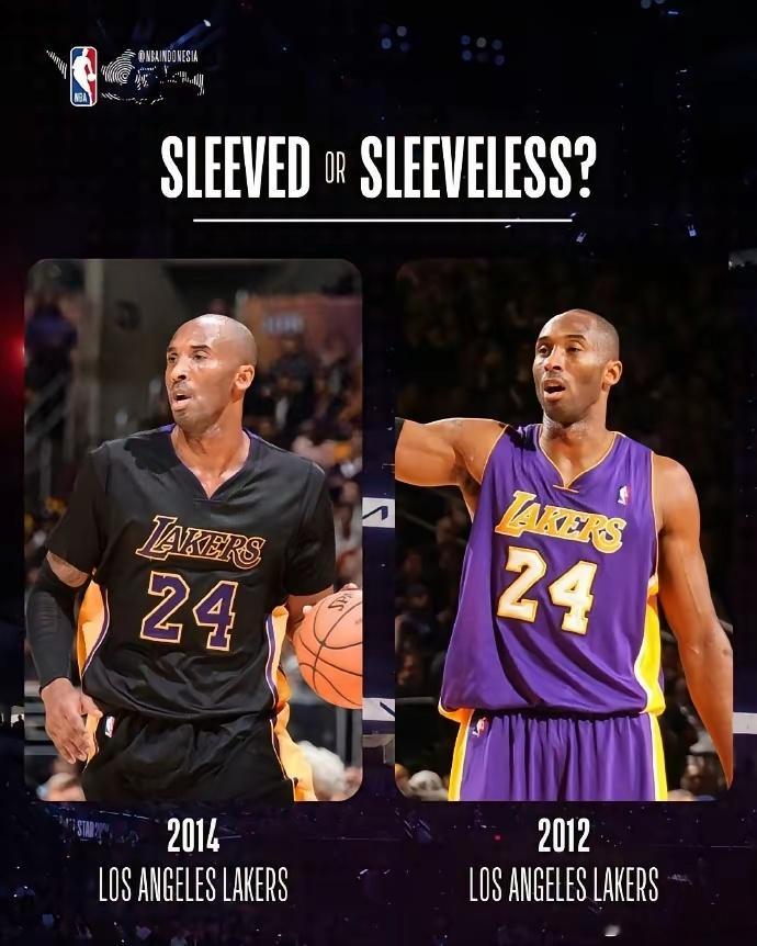 NBA的短袖球衣好看，还是无袖球衣好看？​​​