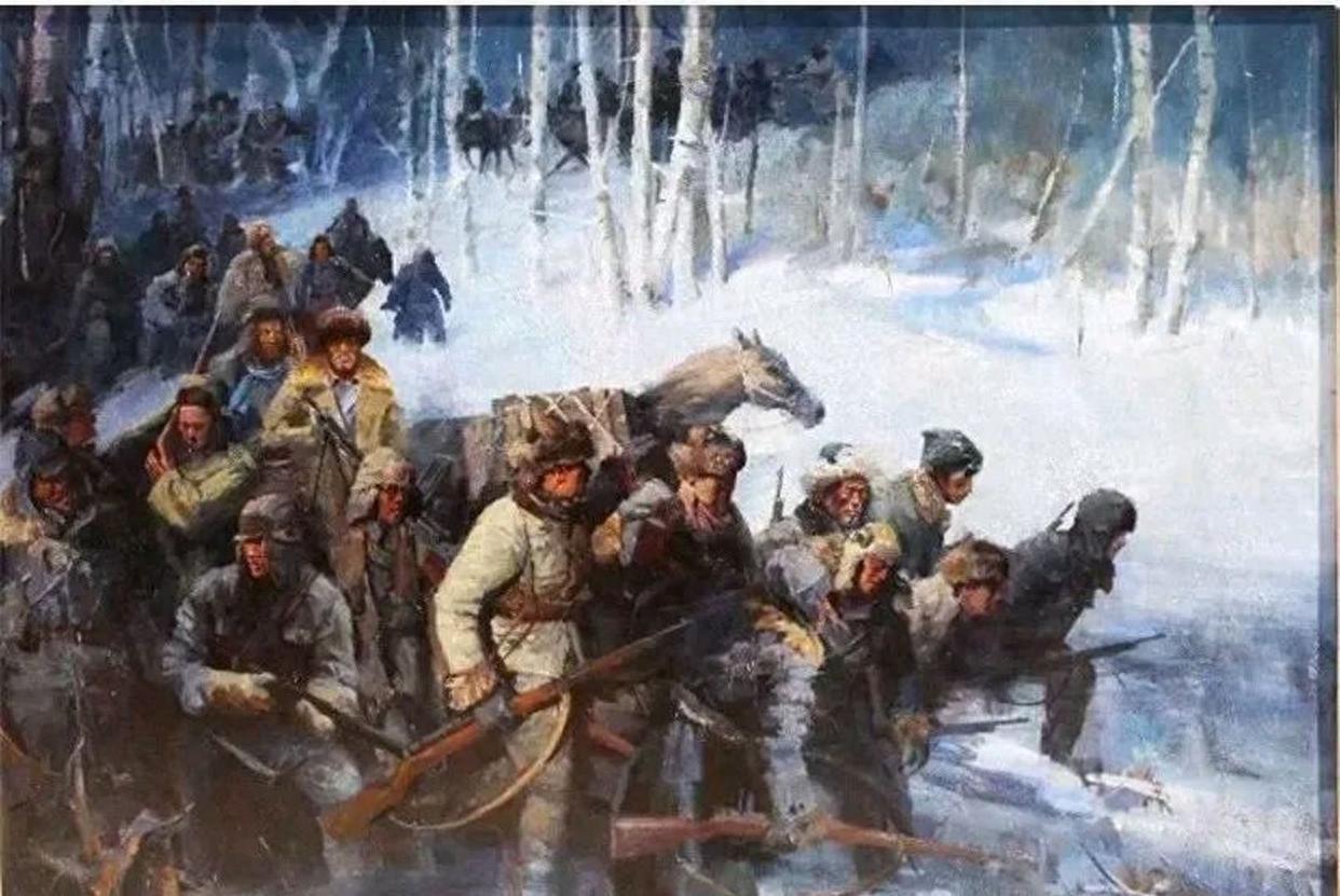 1940年冬天，东北几个穿便衣的人混进安达县工棚。这些人其实操作着德国钻井机，要