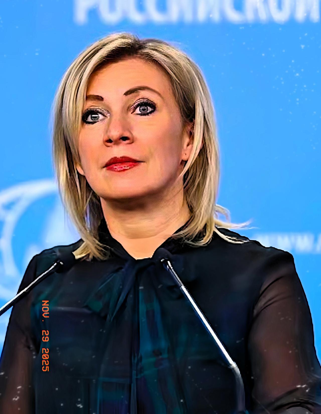 力挺中国！11月27日，俄罗斯发言人扎哈罗娃第二次力挺中方发声，这已经不是简单的