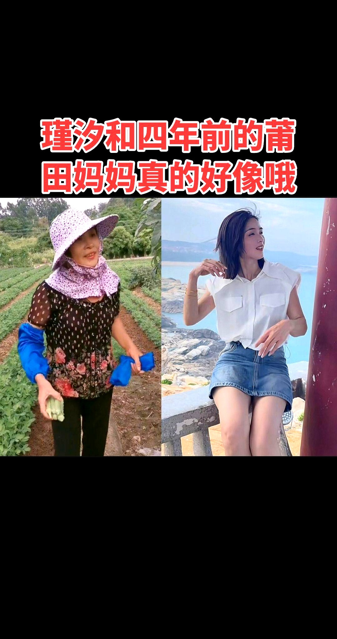 四年不见，变化真大。这孩子，居然和当年的“妈妈”越来越像了。基因这东西，有时候真