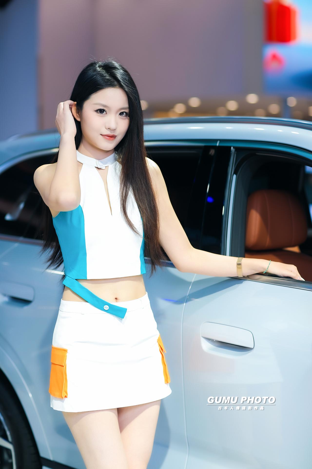 2025成都双十二车展捷途展台模特小姐姐