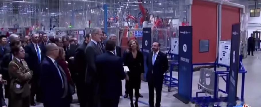 西班牙国王费利佩六世的对华访问，直奔海斯坦普北京工厂，在西班牙老总陪同下，把6万