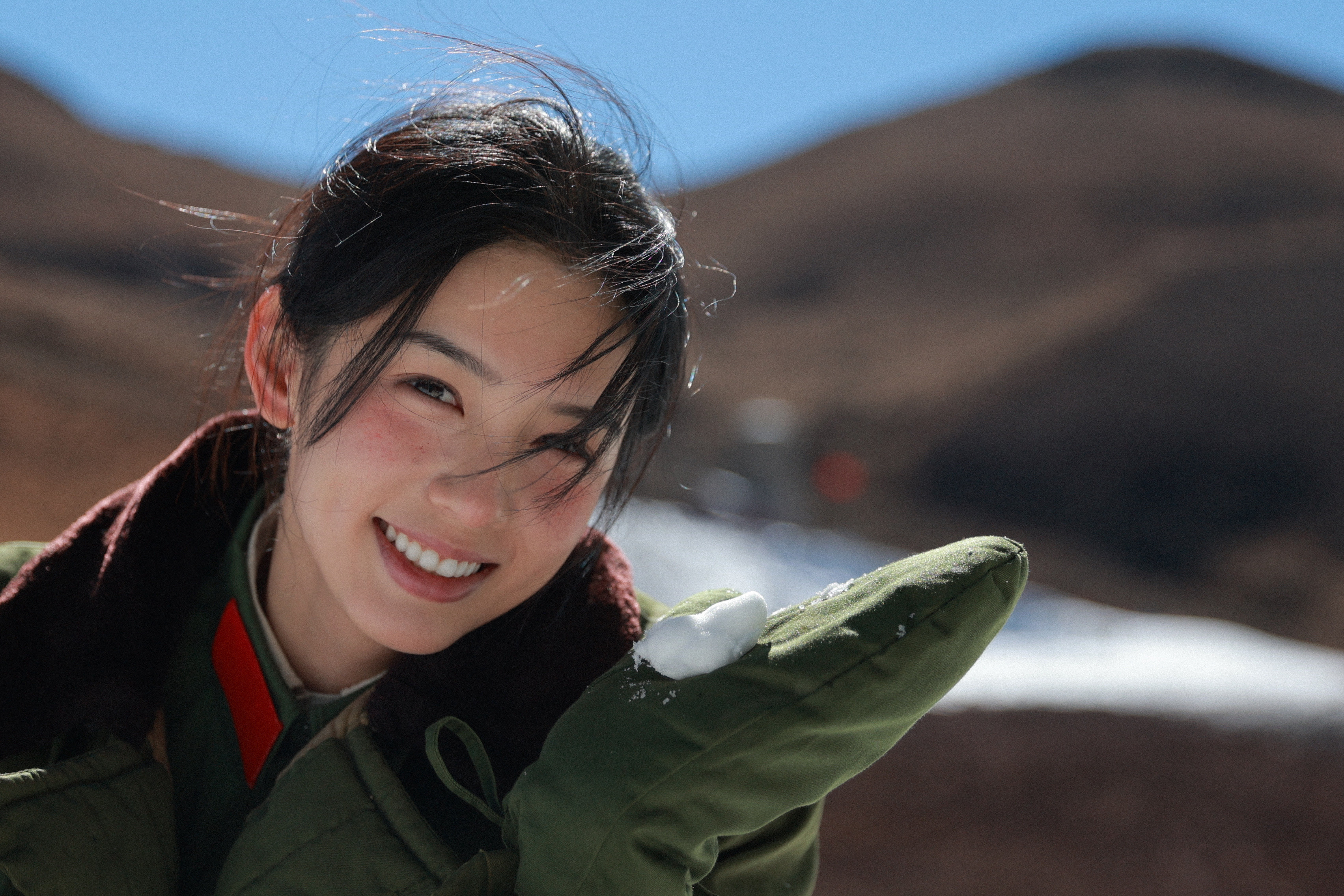 好喜欢周也这三张，自由倔强的林雪帆