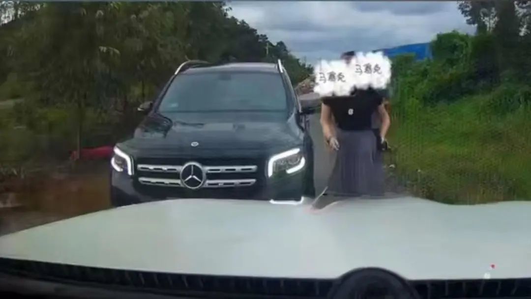 广西通报“奔驰女司机亮证逼迫让路”