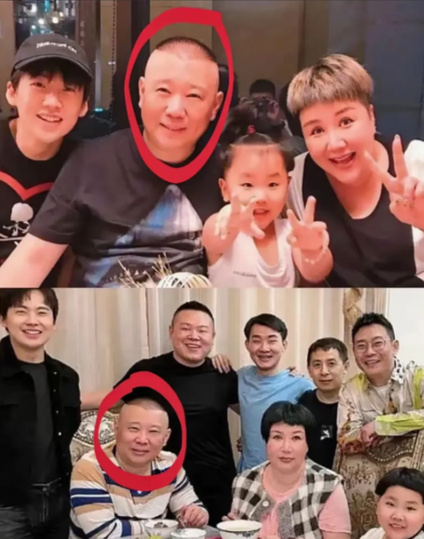 久违的看到郭德纲带着老婆孩子一同现身，王惠身材发福，变化不小，儿子越来越像她了！