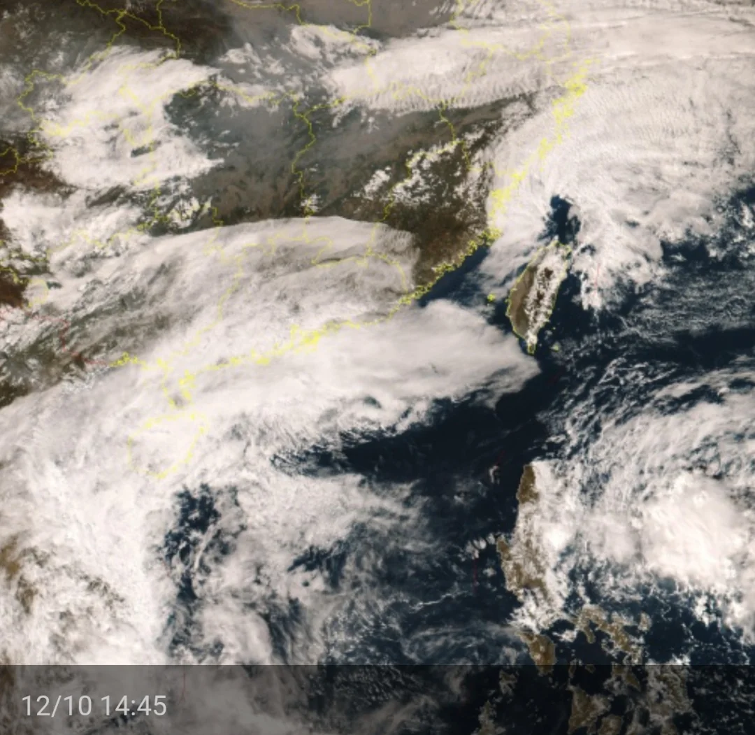 冷空气周末影响广东，带来7~10度降温