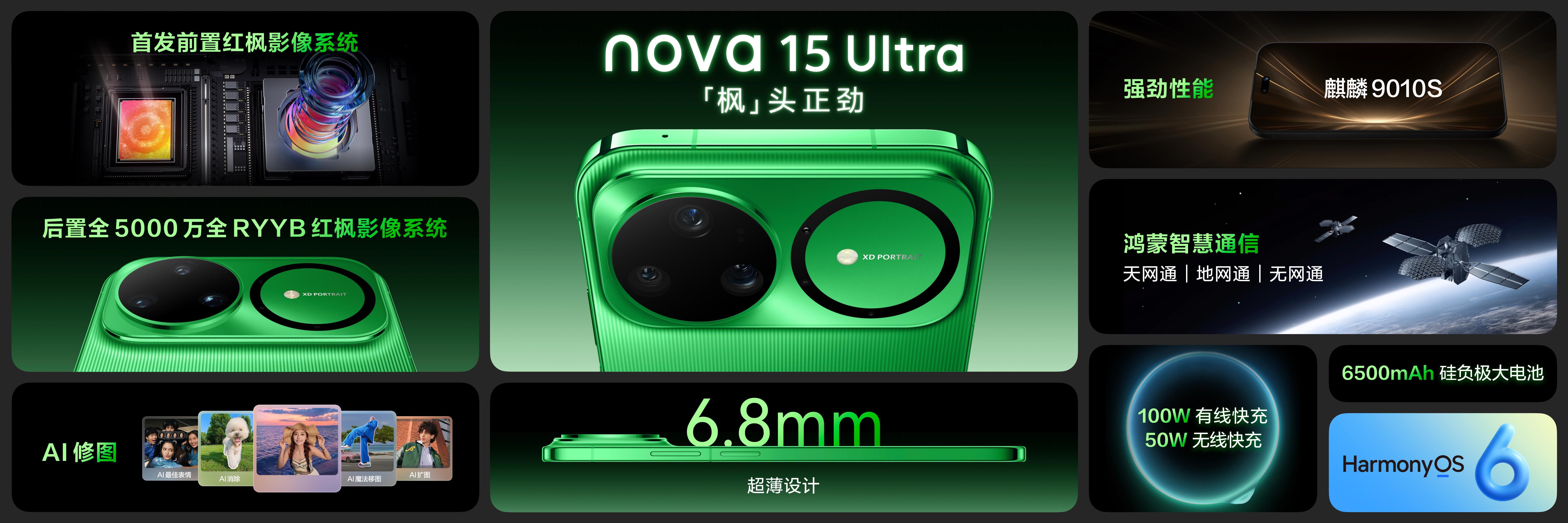 超级nova超级香有一说一，华为nova15系列也是卷起来了～业界唯一的前