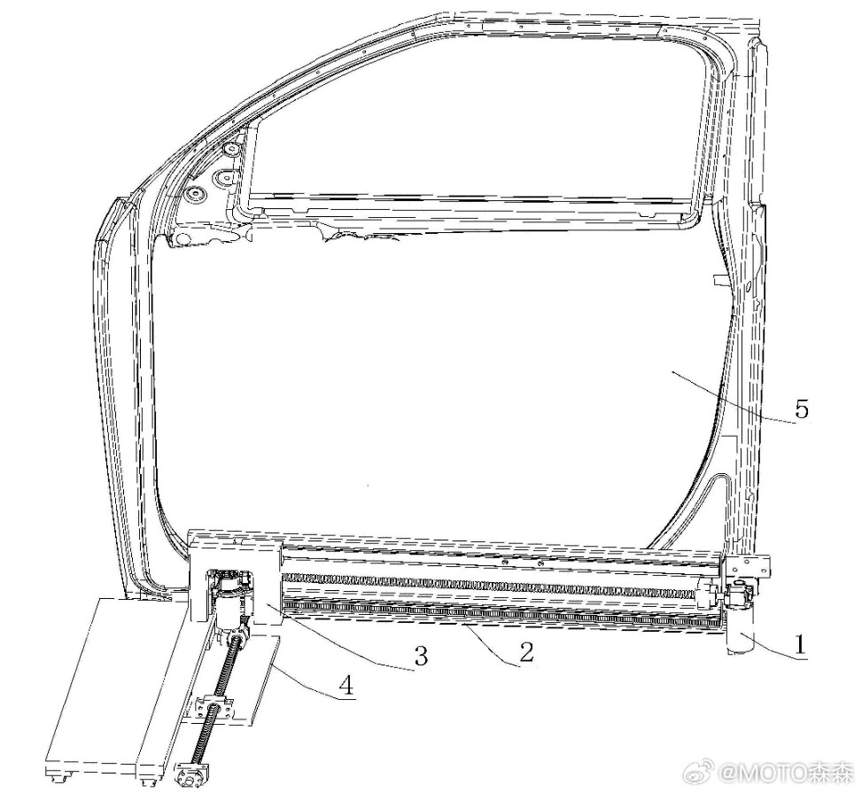 🔻mix续作？🔻双螺杆滑移门，比外摆门是要节省空间，但是可靠度存疑啊🔻双螺