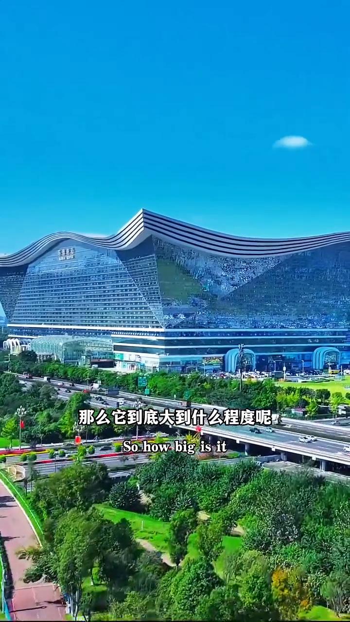 世界上最大的单体建筑：成都环球中心。这就是世界上最大的单体建筑，堪称建筑界的巨