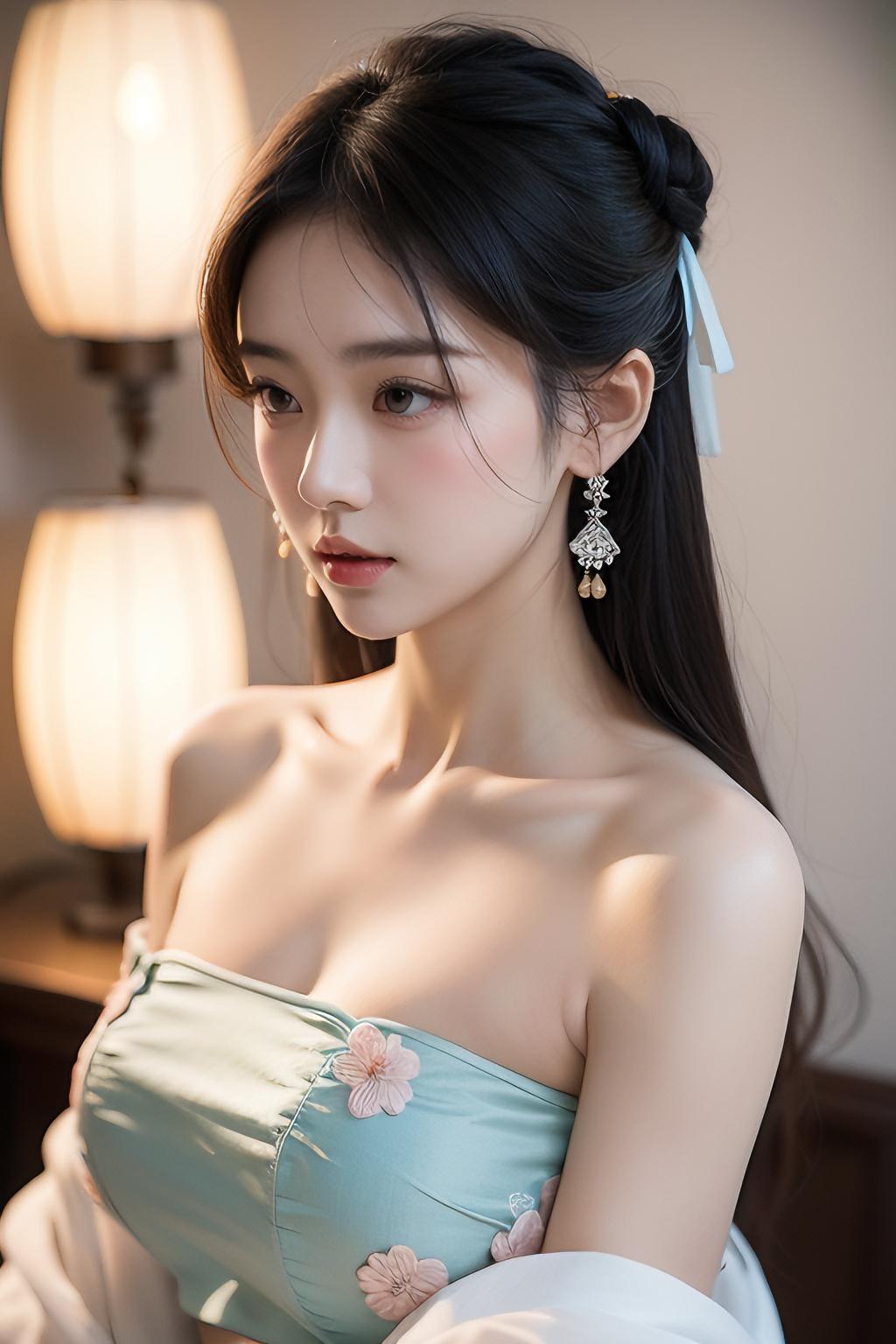 美女 清纯女神 清纯甜美 小姐姐 国风