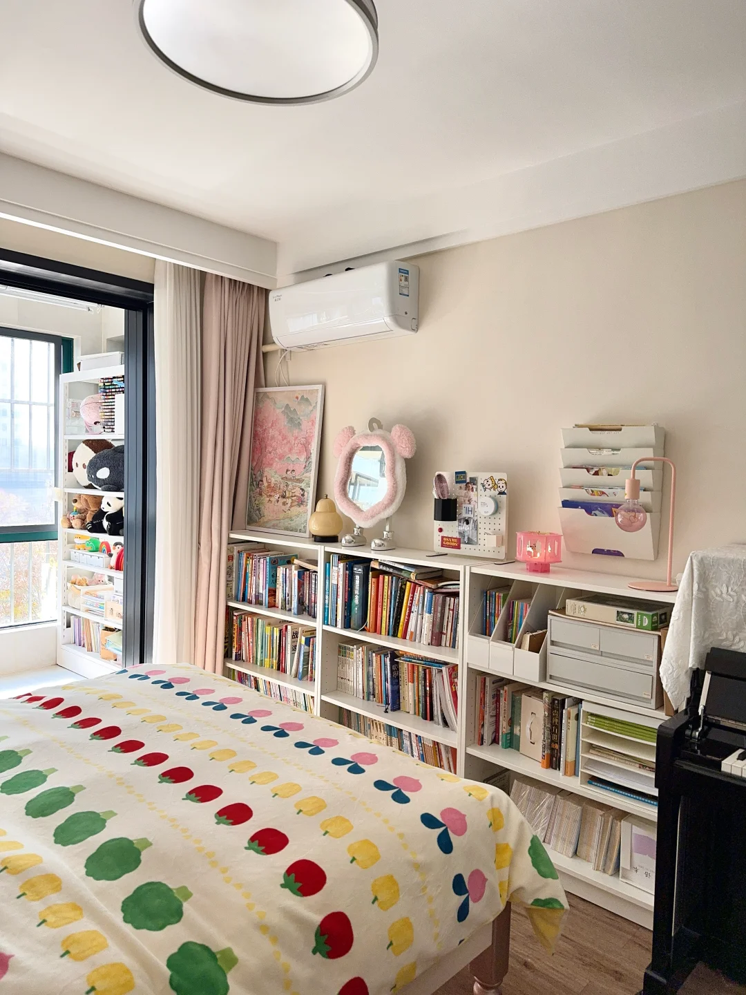太羡慕女儿了，住进我小时候梦想中的房间🧸