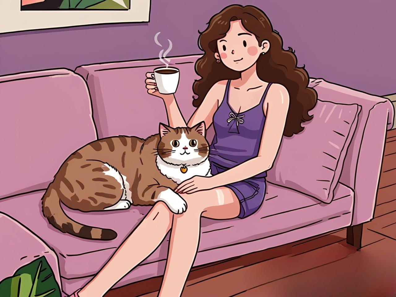 4种表现说明你家猫过得非常开心！1.经常主动蹭你，露出肚皮这算是猫咪最顶级