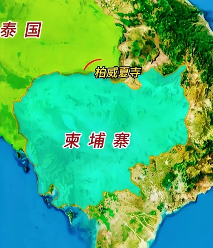 泰国与柬埔寨交界处，有一个地方叫柏威夏地区，那里还有一座柏威夏寺。这些年，就在这