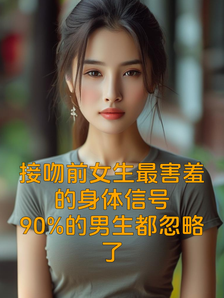 接吻前女生最害羞的身体信号，90%的男生都忽略了
