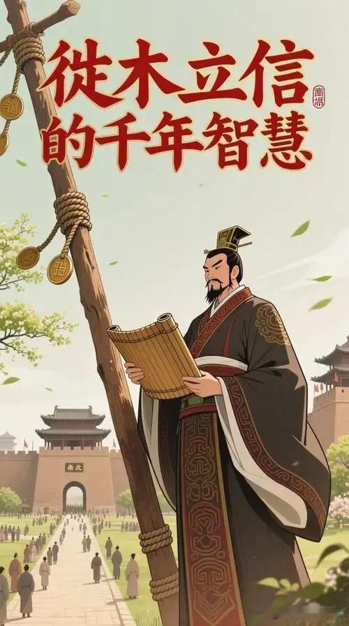 成语故事（77）：徙木立信！一、成语来历。成语“徙木立信”，比喻说到做到