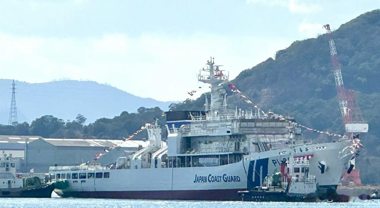 【日本】2026年2月18日，日本海上保安厅新建的第8艘“宫古”级3500吨级大