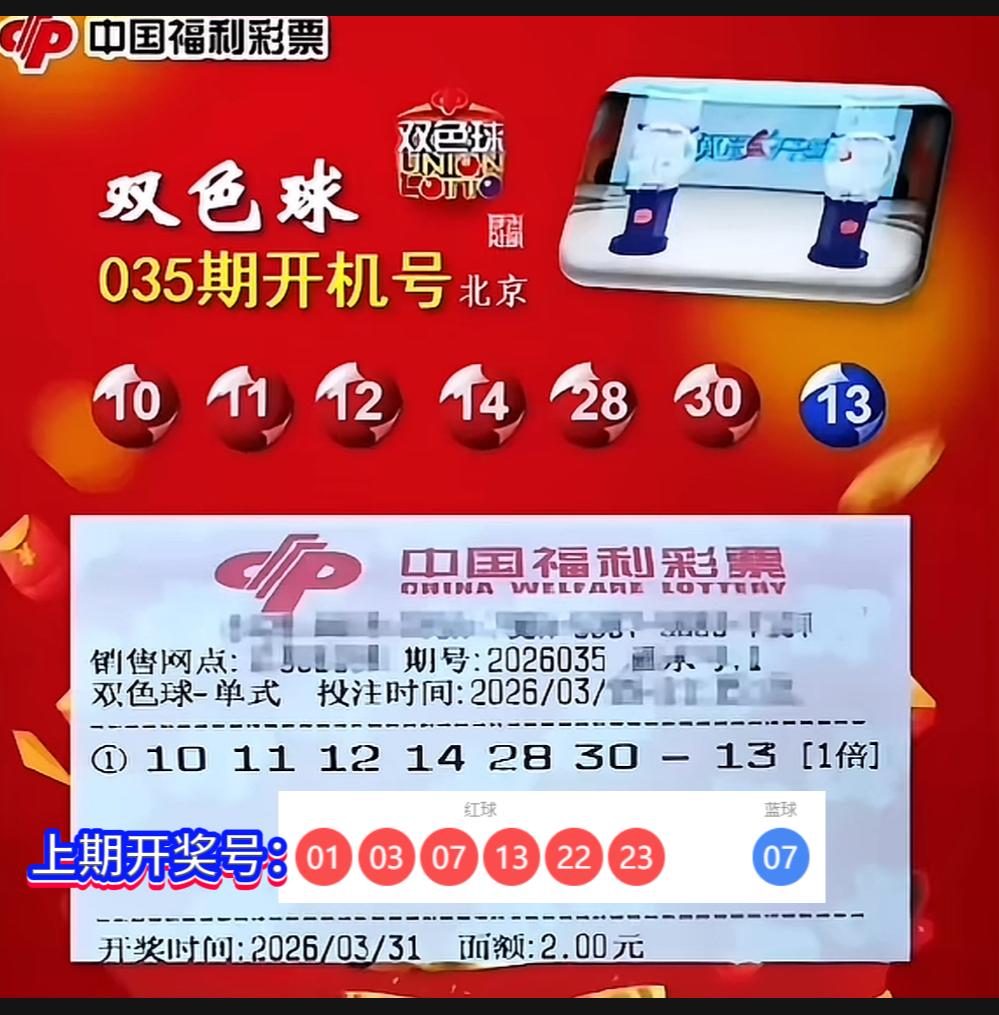 双色球第26035期开机号现已揭晓！回顾上期，开机号仅命中一枚红球，本期走势又将