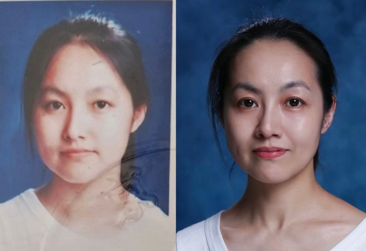 博主po了自己的19岁和42岁理解了白人说的“我看到一个年龄介于20到40之间