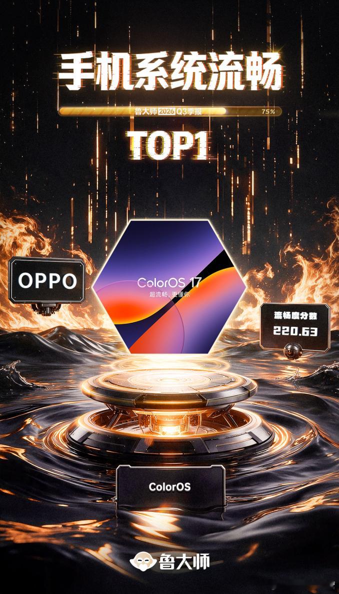 流畅，不只是快，更是让每一件重要的小事，都顺顺利利系统流畅选OPPO，OPPO