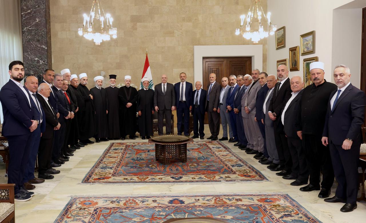 黎巴嫩总统奥恩：真主党背叛了国家。2026年4月27日，黎巴嫩总统奥恩在接见该