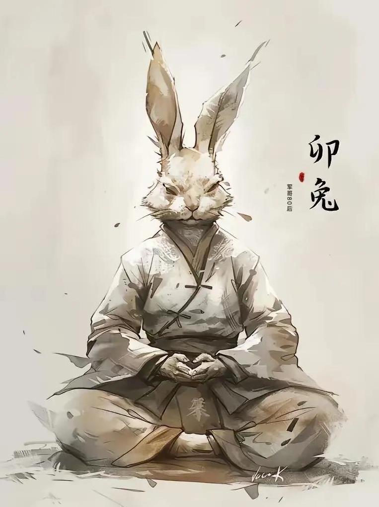 佛曰：卯兔兔：悄悄给你透露个消息。小满前后或许会被麻烦事所困扰。兔：决策