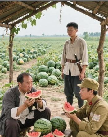 1944年，运河支队一个连长被地主挖空心思策反成叛徒。谁知地主在请他吃瓜时，却