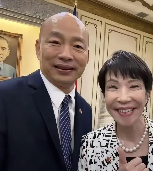 韩国瑜公开表态是日本妈妈生，应该早日解放台湾别让这些日本皇民再坑害台湾岛了！