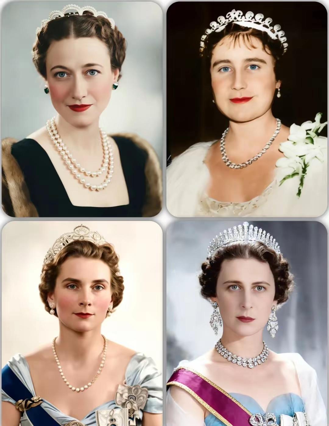 这样一看，英女王的妈妈在妯娌中，真的没有任何优势呢？玛丽王太后，是英女王的奶奶