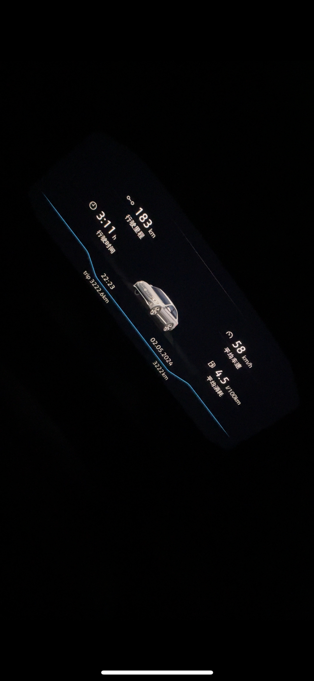 速腾超越300真实油耗全程定速巡航100码的高速，真的没有想到这油耗这么低，真